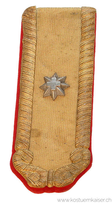 Achselklappe Major Artillerie 1898 #454