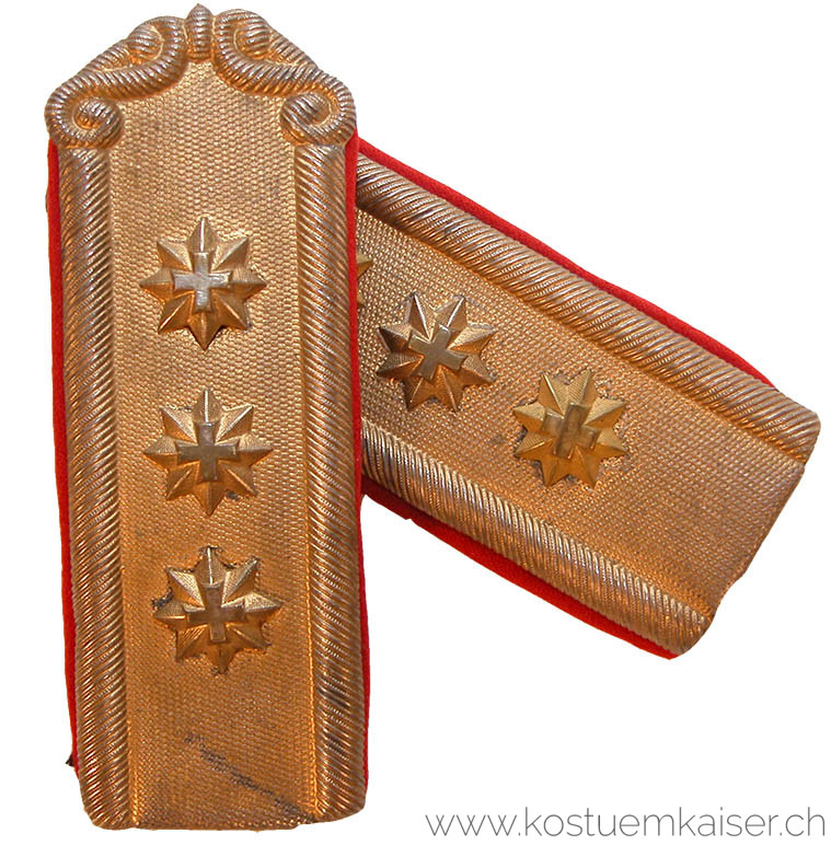 Achselklappen Artillerie Oberst 1898 #416