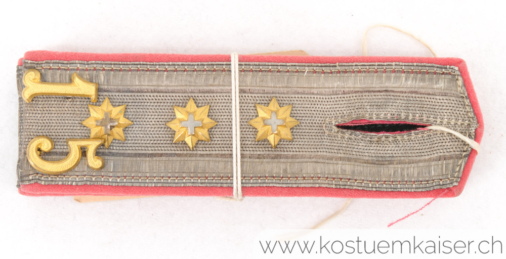 Achselklappen Kavallerie Hauptmann Ord. 1898 #1988