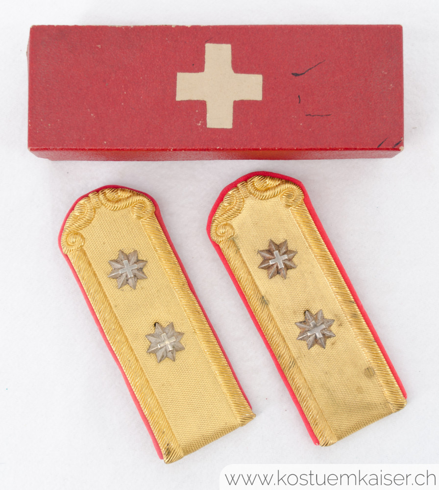 Achselklappen Oberstleutnant Generalstab Ord. 1898 #2072