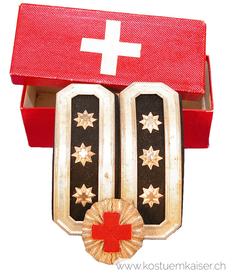 Briden Feldprediger mit Kokarde und Schachtel #496
