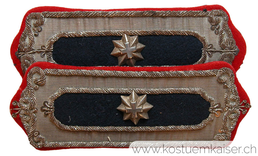 Briden Major Infanterie wenn mitte blau #413