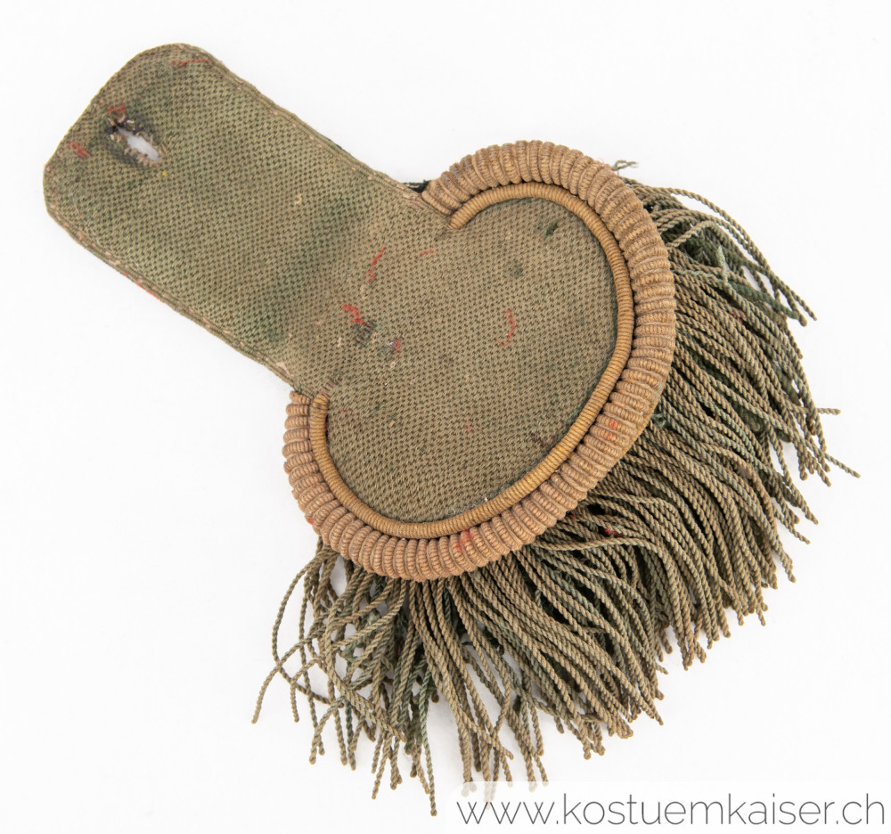 Zürich Epaulette Jäger links Ord. 1837 #2383